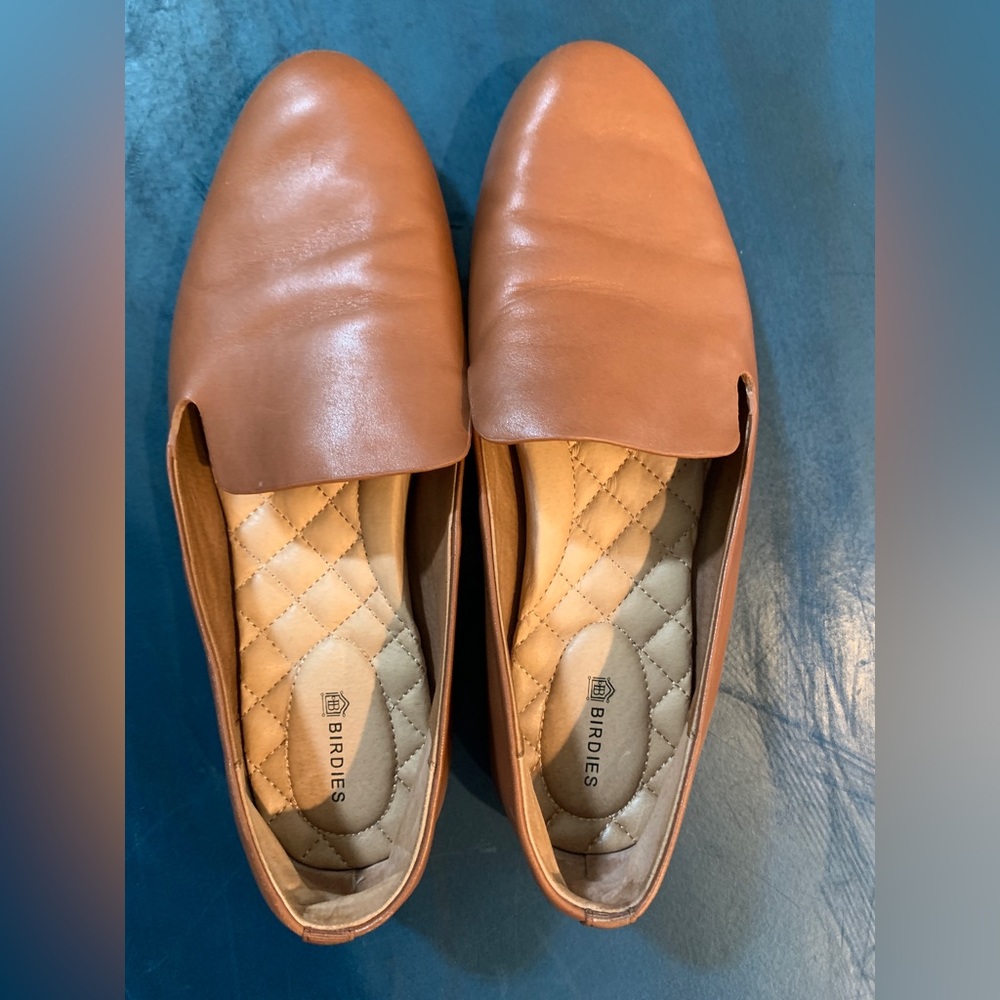 Birdies starling loafers size 8 brown leather